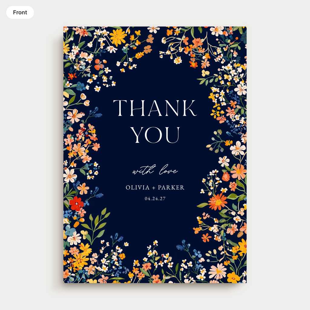 Meadow Thank You Card