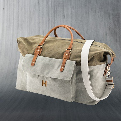 Custom Monogram Weekender Bag