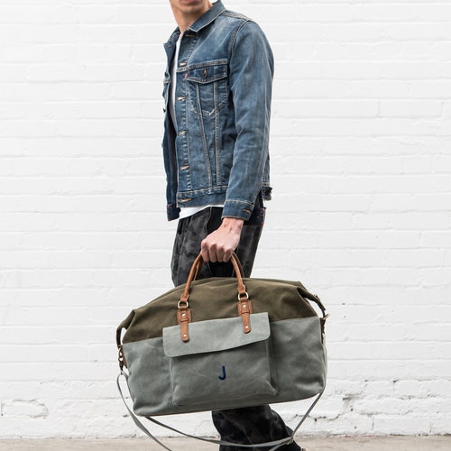 Custom Monogram Weekender Bag