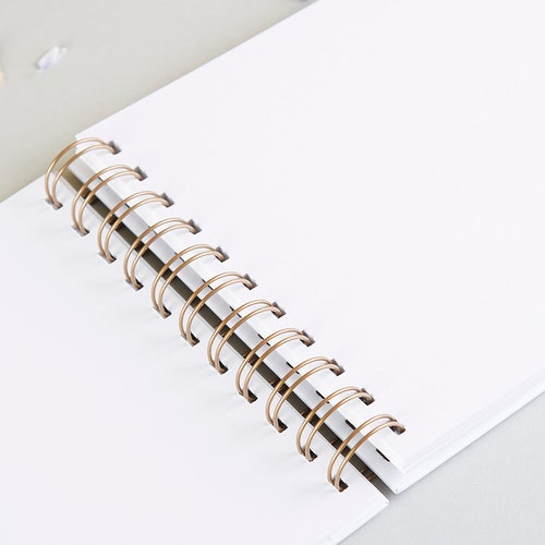 Minimal Script Wedding Guest Book