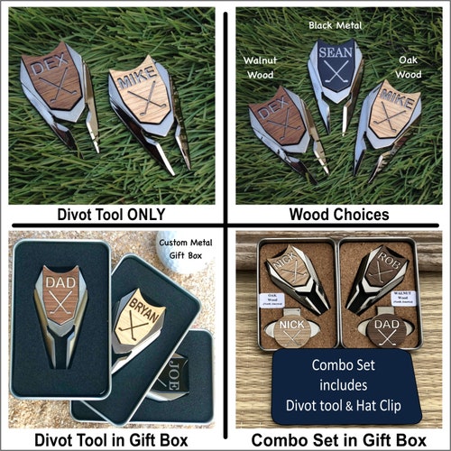 Personalized Golf Ball Marker Divot Tool
