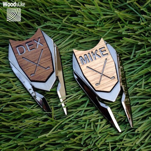 Personalized Golf Ball Marker Divot Tool