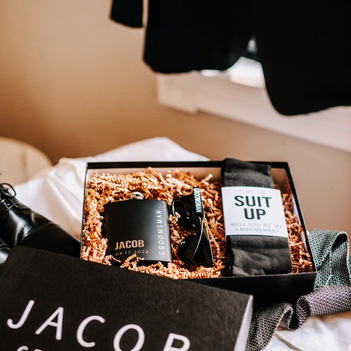 Groomsmen Proposal & Gift Box