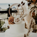 Personalized Couple Names Wedding Cake Topper – Custom Mr. & Mrs. Design