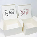 Personalized Flower Girl & Ring Bearer Proposal Box