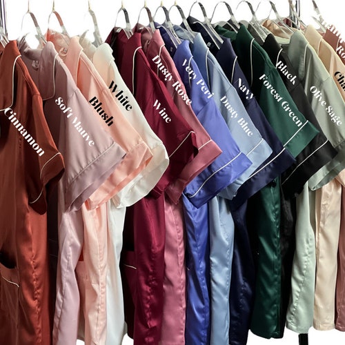Satin Bridesmaid Pajama Set