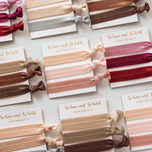 Bridesmaid Hair Tie Proposal Card