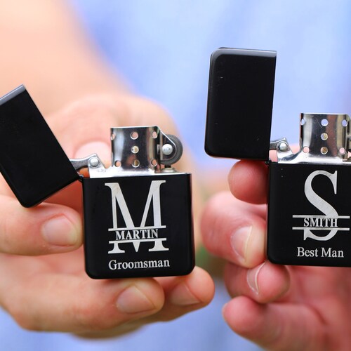 Groomsmen Personalized Lighter
