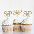 Custom Wedding Cupcake Toppers