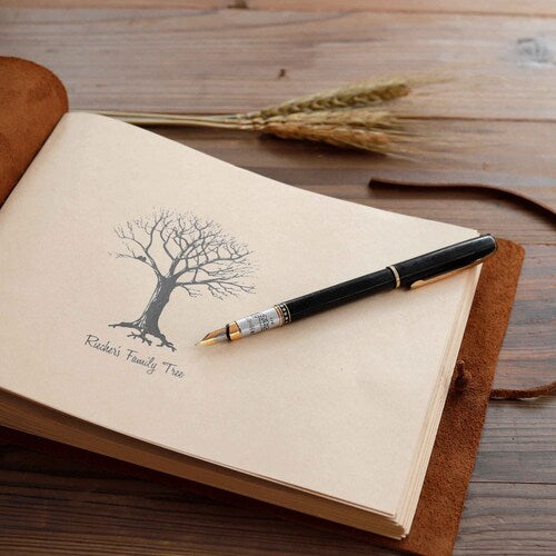 Handmade Leather Wedding Guest Book & Photo Album