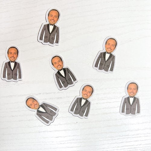 Bride and Groom Photo Head Confetti