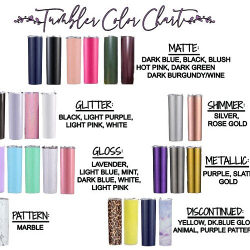 Custom Personalized Name Tumbler