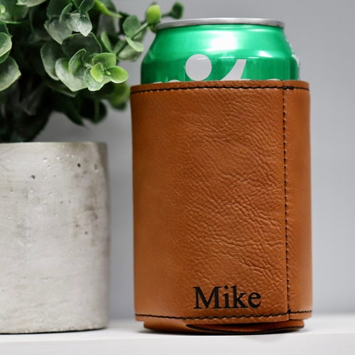 Personalized Groomsmen Can Cooler Holder
