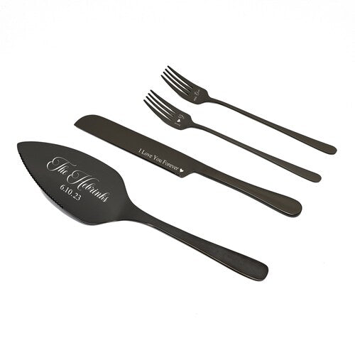Personalized Wedding Cake Cutting Set