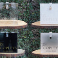 Personalized Acrylic Wedding Card Box with Lock and Key