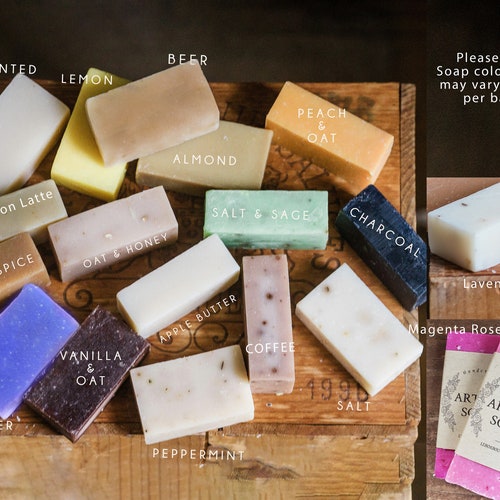 Mini Wedding Soap Favors with Custom Wraps