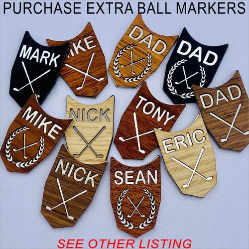 Personalized Golf Ball Marker Divot Tool