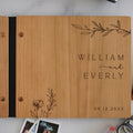 Personalized Wooden Wedding Guest Book