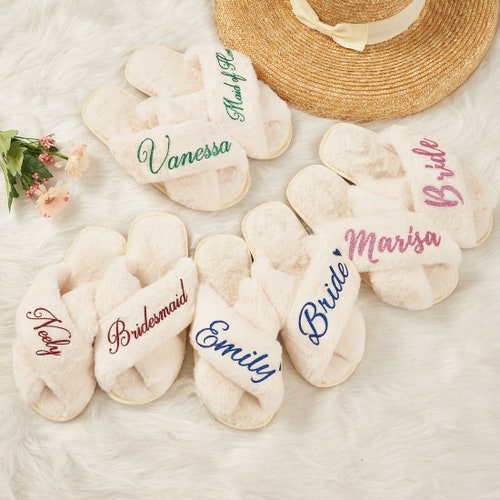 Custom Fluffy Slippers