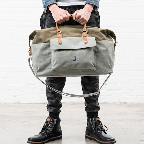 Custom Monogram Weekender Bag