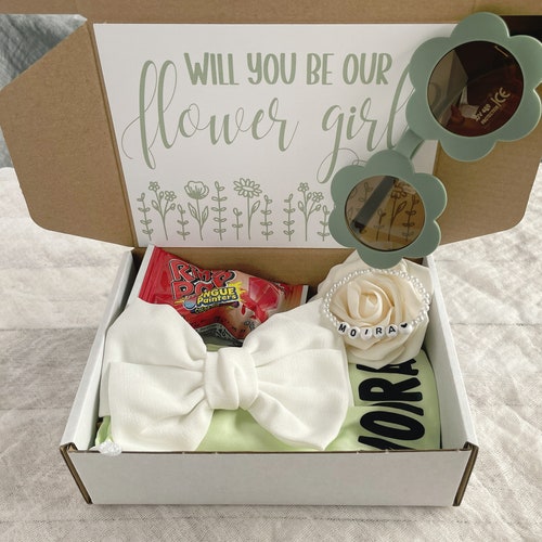 Personalized Flower Girl Gift Box – Proposal or Thank You Gift Set