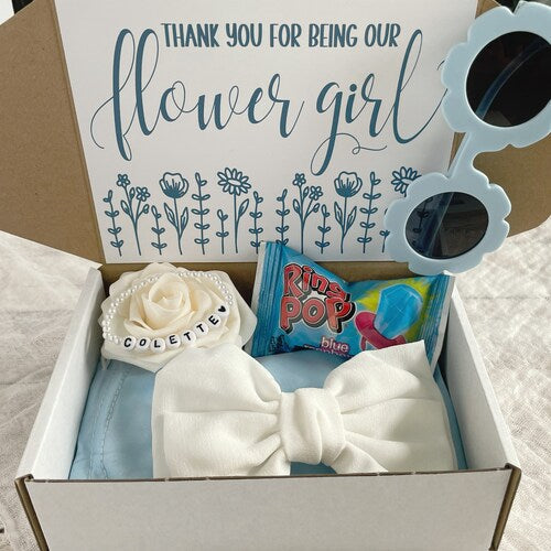 Personalized Flower Girl Gift Box – Proposal or Thank You Gift Set