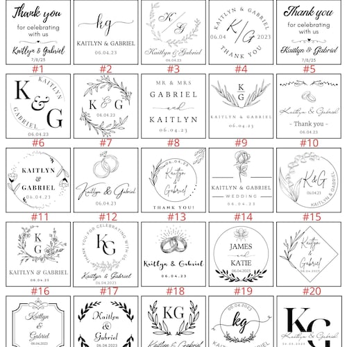 Rose Plexiglass Wedding Chocolate Favors – Set of 50
