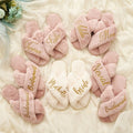 Personalized Bridal Party Slippers