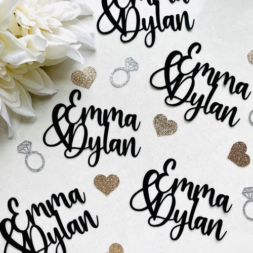 Custom Name Confetti