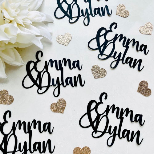 Custom Name Confetti