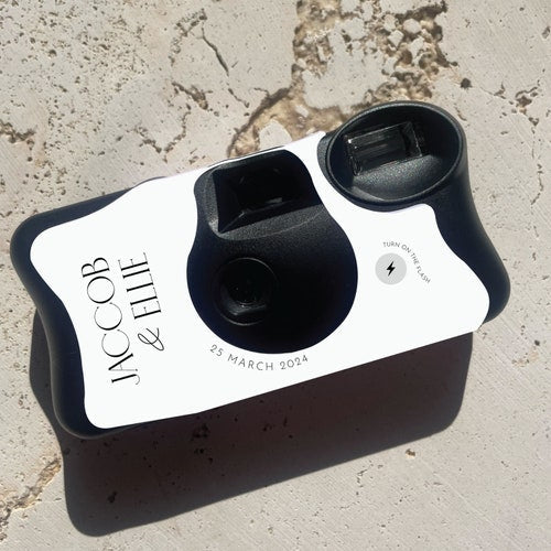 Wedding Disposable Camera Sticker Wraps