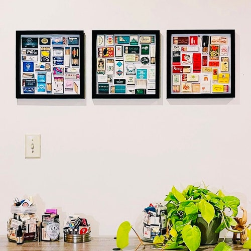 Vintage Matchbooks Collection - Unstruck & Mint for Display and Projects