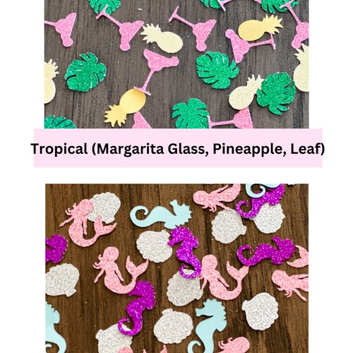 Custom Bachelorette Face Confetti & Stickers