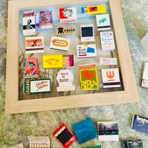 Vintage Matchbooks Collection - Unstruck & Mint for Display and Projects