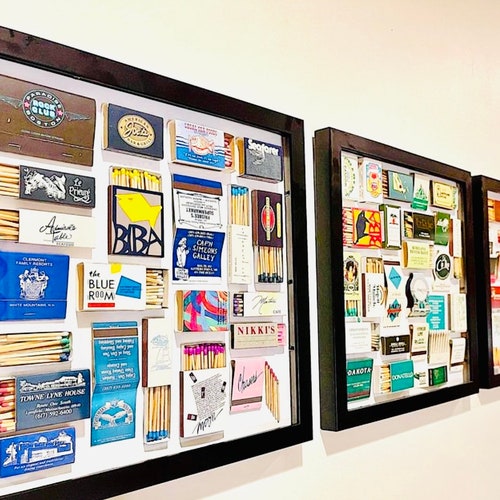 Vintage Matchbooks Collection - Unstruck & Mint for Display and Projects