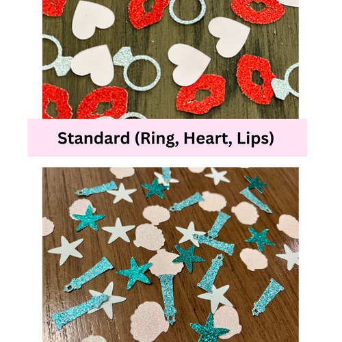 Custom Bachelorette Face Confetti & Stickers