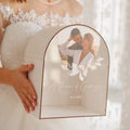 Personalized Wedding Card Box with Slot