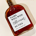 Officiant Whiskey Bottle Label