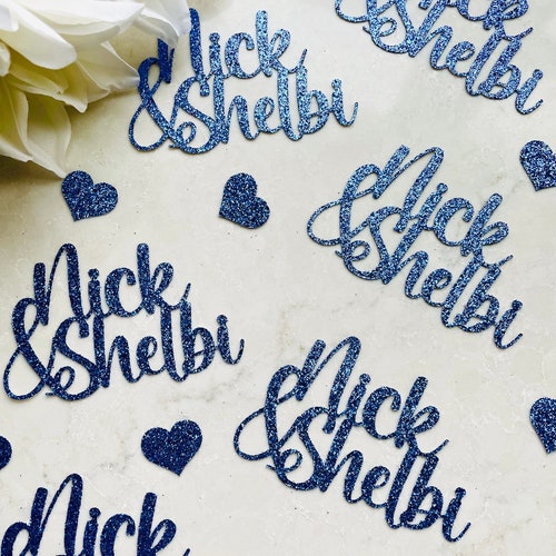 Custom Name Confetti