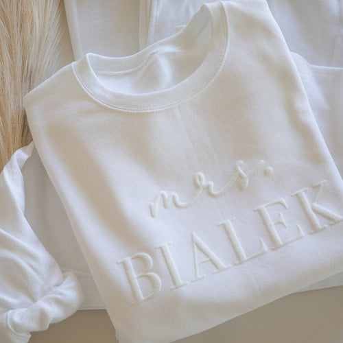 Personalized Future Mrs. Sweatshirt