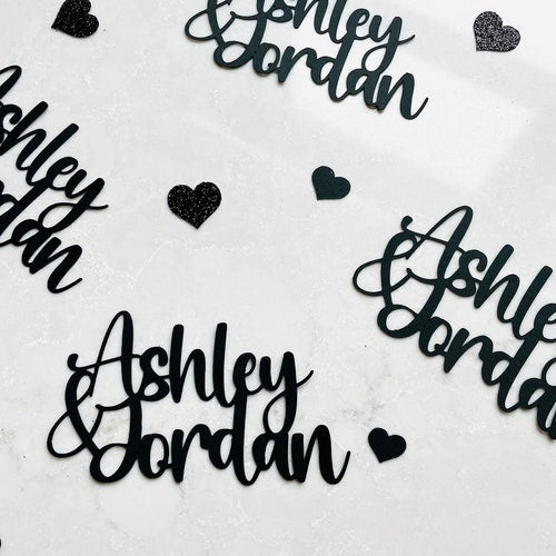 Custom Name Confetti