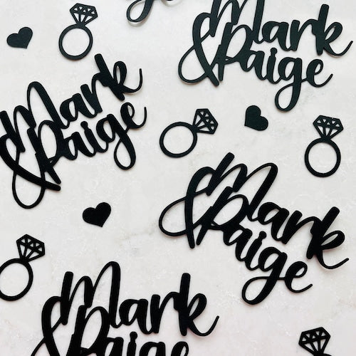 Custom Name Confetti