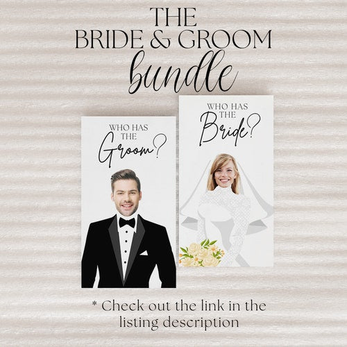 Personalized Groom Scratch Off Game