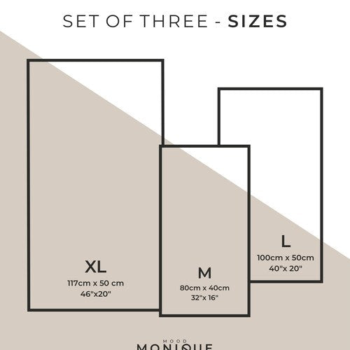 Set of 3 Gold Mirror Wedding Signs – Welcome, Seating Chart, Reception
