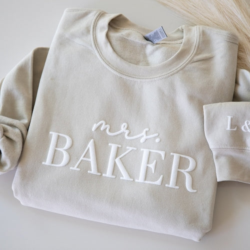 Custom Bride-To-Be Sweatshirt