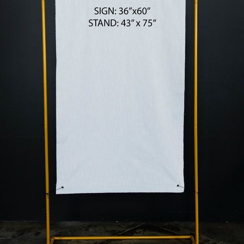 Custom Fabric Wedding Welcome Sign