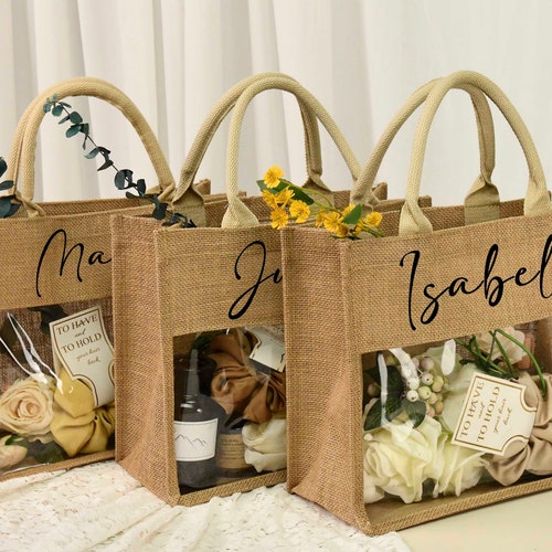 Personalized Bridesmaid Proposal Bags