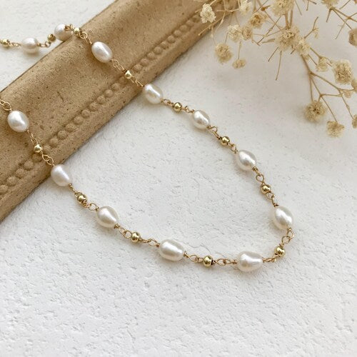 Minimalist Pearl Bracelet