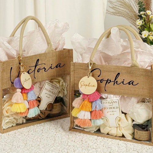 Personalized Bridesmaid Proposal Bags