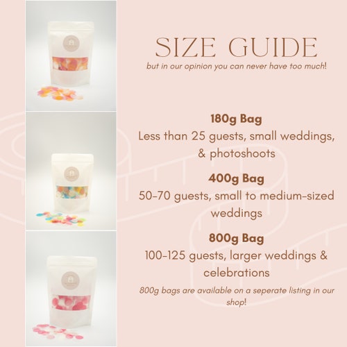 Biodegradable Circle Confetti for Weddings & Events